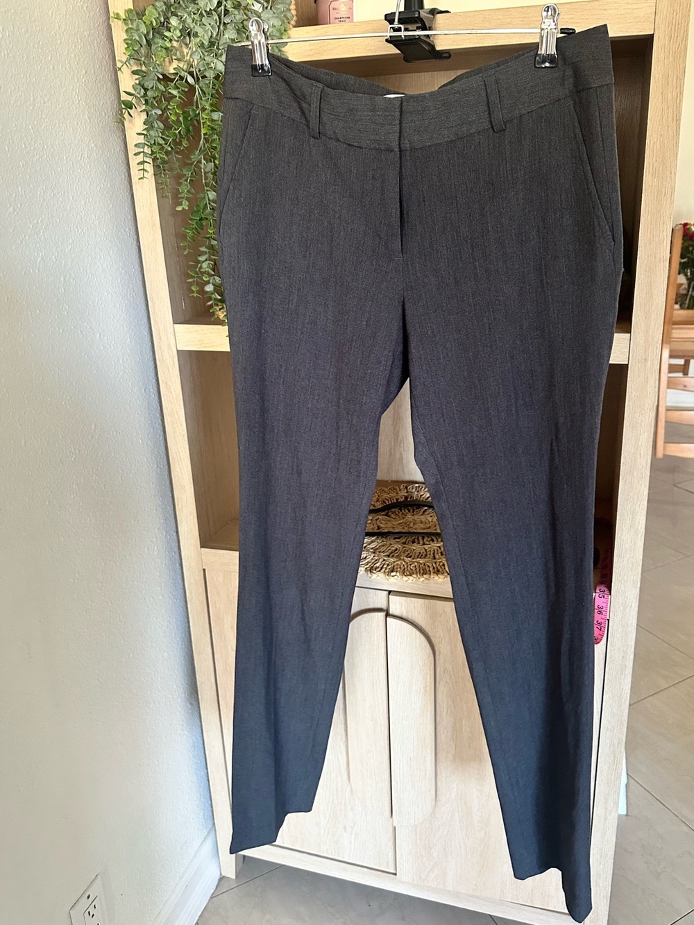 Dark Gray Women's Dress Pants